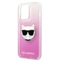 Karl Lagerfeld Choupette Head - Case for iPhone 13 Pro Max (Pink)