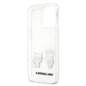 Karl Lagerfeld Ikonik & Choupette - Case for iPhone 13 Pro Max (Transparent)