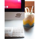 Pusheen - A set of 16 stickers for a laptop / smartphone from the Foodie collection