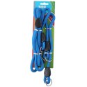 150 cm leash + 45 cm collar (blue)