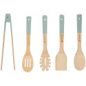 Alpina - Bamboo kitchen utensil set 5 pcs. (Graphite)