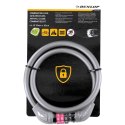 Dunlop - Bicycle Lock (Gray)