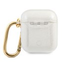 Guess Colored Glitter - Case for Airpods (transparent)