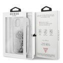 Guess Liquid Glitter 4G Big Logo - Case for iPhone 13 mini (Silver)