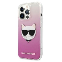 Karl Lagerfeld Choupette Head - Case for iPhone 13 Pro (Pink)