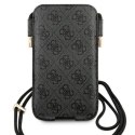 Guess 4G Big Metal Logo Pouch - Phone bag L max 6.7 "(gray)