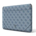 Guess 4G Uptown Triangle Logo Sleeve - Notebook Case 13" / 14" (Blue)