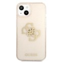 Guess Glitter 4G Big Logo - Case for iPhone 13 mini (Gold)