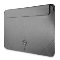Guess Saffiano Triangle Logo Sleeve - Notebook case 13" / 14" (Silver)