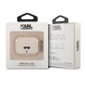 Karl Lagerfeld Karl Head Glitter - Case for Airpods Pro (Gold)