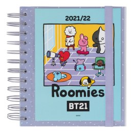 BT21 - Calendar for the school year 2021/2022 (blue)