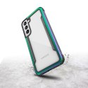 X-Doria Raptic Shield Pro - Case for Samsung Galaxy S22+ 5G (Antimicrobial Protection) (Iridescent)