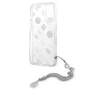 Guess Peony Chain Handle - Case for iPhone 13 mini (Silver)