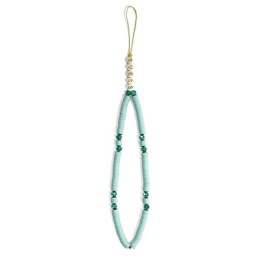 Guess Phone Strap Beads Heishi Blue