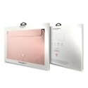 Guess Saffiano Triangle Logo Sleeve - Notebook case 16" (Pink)