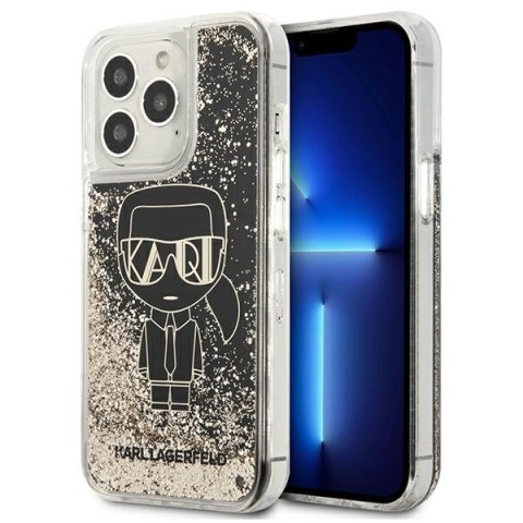 Karl Lagerfeld Liquid Glitter Gatsby - Cover for iPhone 13 Pro