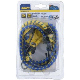 Kinzo - Luggage securing straps 100 cm 2 pcs (blue)