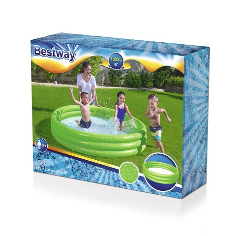 Bestway - outdoor inflatable pool 183x33 cm (green)