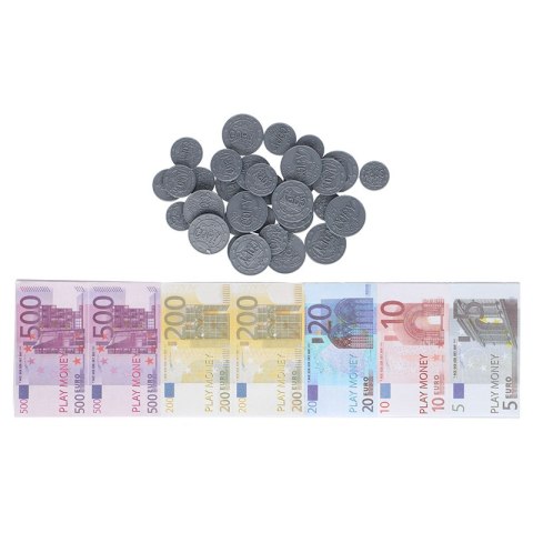 Eddy Toys - EUR game bills and coins 90 pcs.