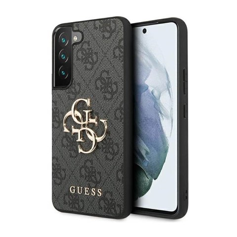 Guess 4G Big Metal Logo - Case for Samsung Galaxy S23 (Grey)