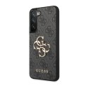 Guess 4G Big Metal Logo - Case for Samsung Galaxy S23 (Grey)