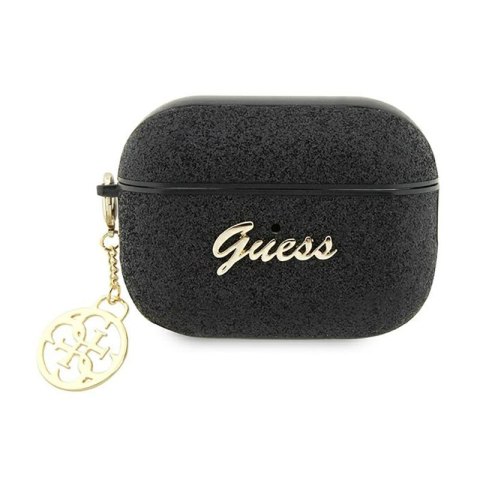 Guess 4G Glitter Flake - Case for Apple AirPods Pro 2 (Black)