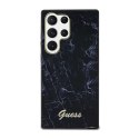 Guess Marble Collection - Case for Samsung Galaxy S23 Ultra (Black)