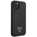 Guess Silicone Triangle Logo - Cover iPhone 13 mini (Black)