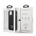 Guess Silicone Triangle Logo - Cover iPhone 13 mini (Black)