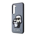 Karl Lagerfeld NFT Saffiano Karl & Choupette - Case for Samsung Galaxy S23+ (Grey)