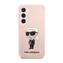 Karl Lagerfeld Silicone NFT Ikonik - Case for Samsung Galaxy S23 (Pink)