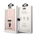 Karl Lagerfeld Silicone NFT Ikonik - Case for Samsung Galaxy S23 (Pink)