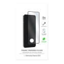 PURO Frame Tempered Glass - Tempered glass for the Samsung Galaxy S23 (black frame)