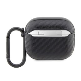 BMW Carbon Double Metal Logo - Case for AirPods 3 (Black)