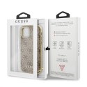 Guess 4G Charms Collection - Case for iPhone 11 (Brown)