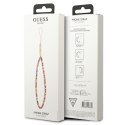 Guess Phone Strap Beads Heishi Multicolor Pink