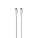 PURO ICON Soft Cable - Kabel USB-C do USB-C 1,5 m (White)