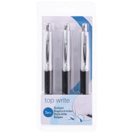 Topwrite - Ballpoint pen blue 3 pcs.