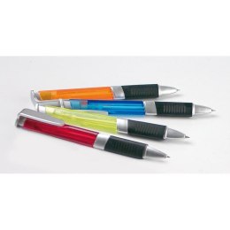 Topwrite - Ballpoint pen set with rubber grip blue 4 pcs.