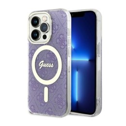 Guess 4G MagSafe - Case for iPhone 14 Pro (Purple)