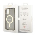 Guess Glitter Gold MagSafe - Case for iPhone 14 (Black)