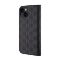 Karl Lagerfeld Booktype Saffiano Monogram - Case for iPhone 14 (Black)