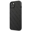 Karl Lagerfeld Perforated Allover - Cover for iPhone 13 mini (Black)