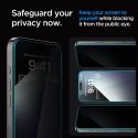 Spigen GLAS.TR EZ FIT Privacy 2-Pack - Tempered glass with privacy filter for iPhone 15 2pcs