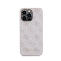 Guess 4G Metal Gold Logo - Case for iPhone 15 Pro Max (Pink)