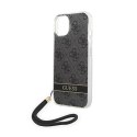 Guess 4G Print Cord - Case for iPhone 14 Plus (Black)