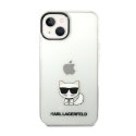 Karl Lagerfeld Choupette Body - Case for iPhone 14 Plus (Clear)