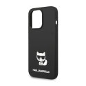 Karl Lagerfeld Choupette Body - Case for iPhone 14 Pro Max (Black)