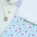 Pusheen - A4 binder from the Purrfect Love collection (2 rings, elastic band)