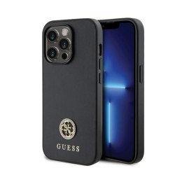 Guess 4G Strass Metal Logo - iPhone 15 Pro Max case (black)